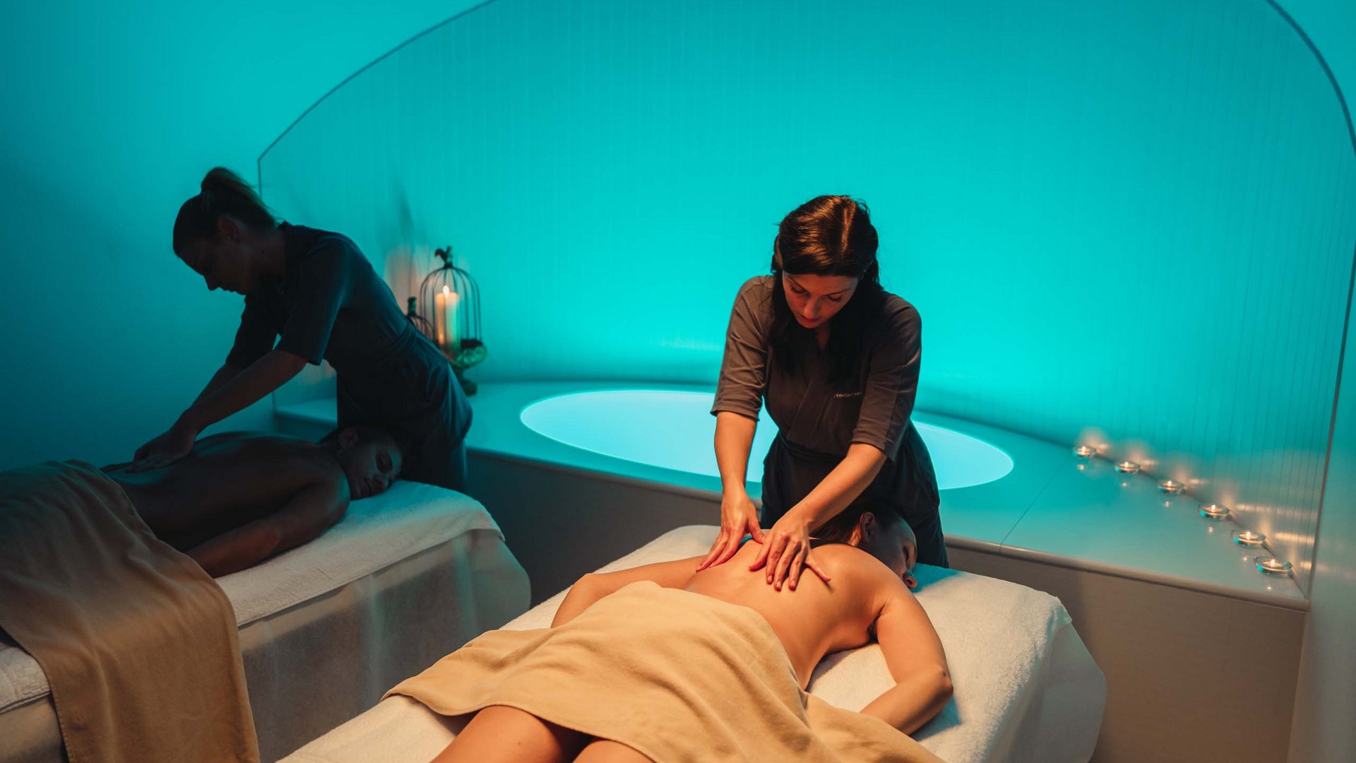 A day dedicated to wellness Massages at Assisi Cantico SPA also simultaneously